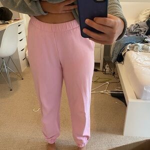 brandy melville pink sweats